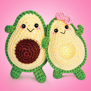 Kids Funny Azteca Hood Crochet Kit (6280-25)