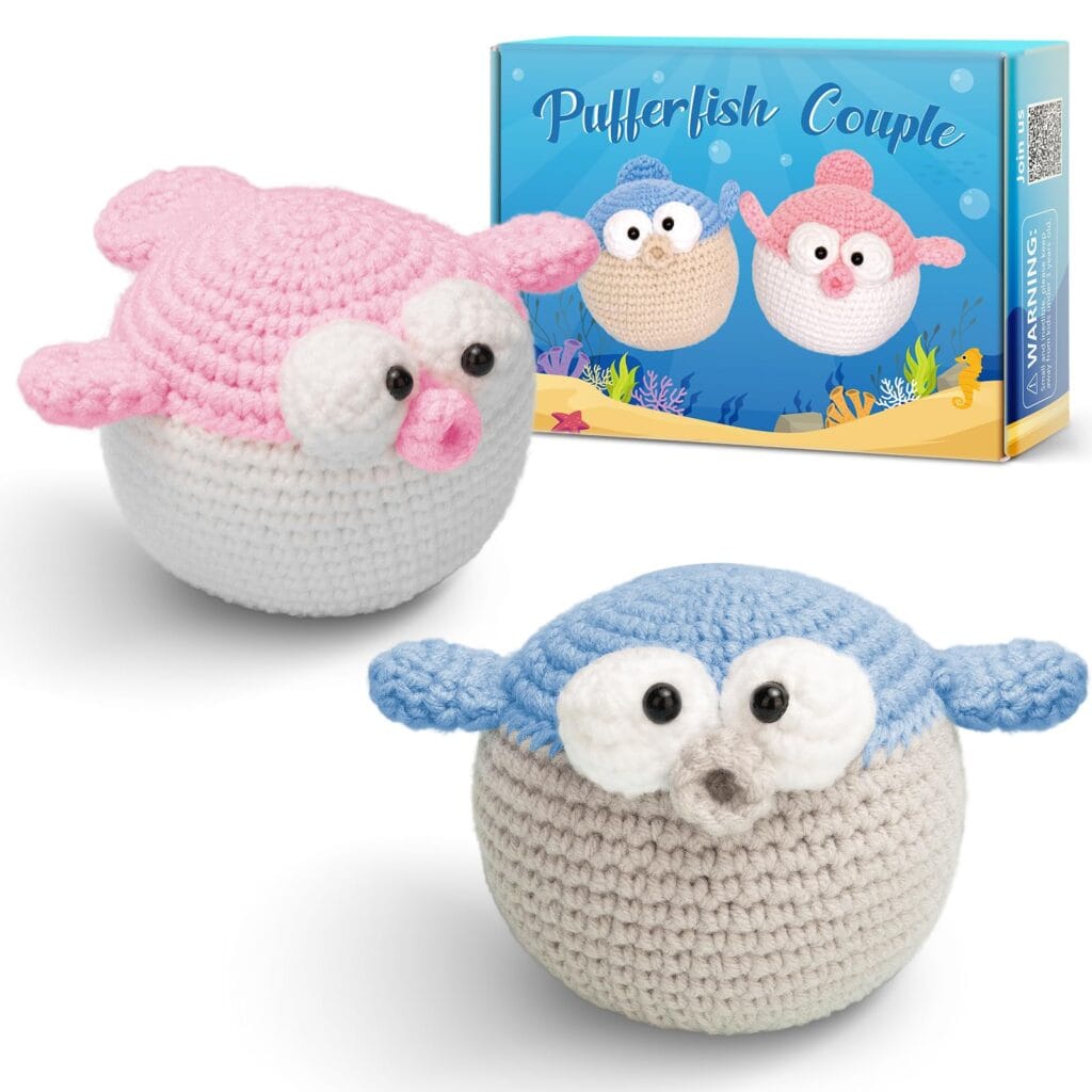 Crochet Pufferfish Kit