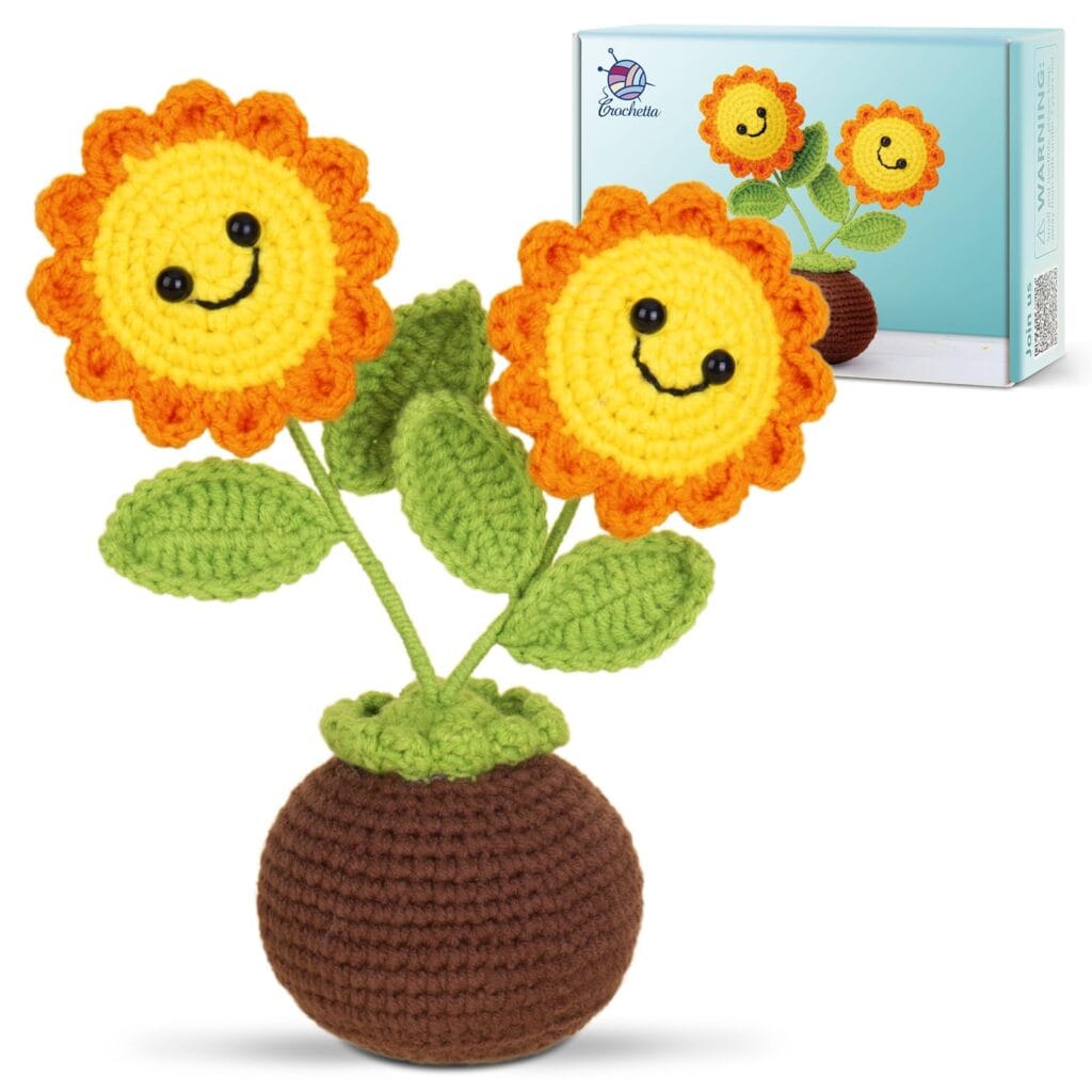 Crochet Sunflower Kit