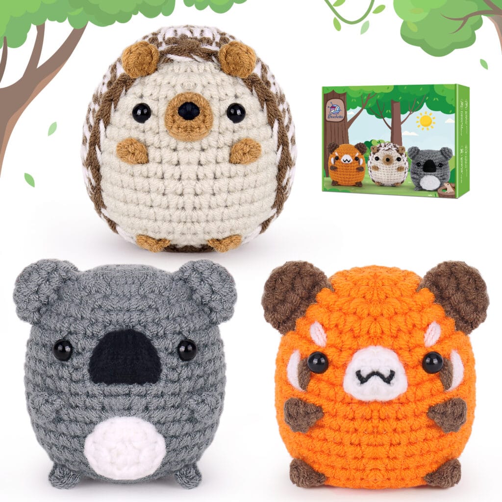Crochet mini animals
