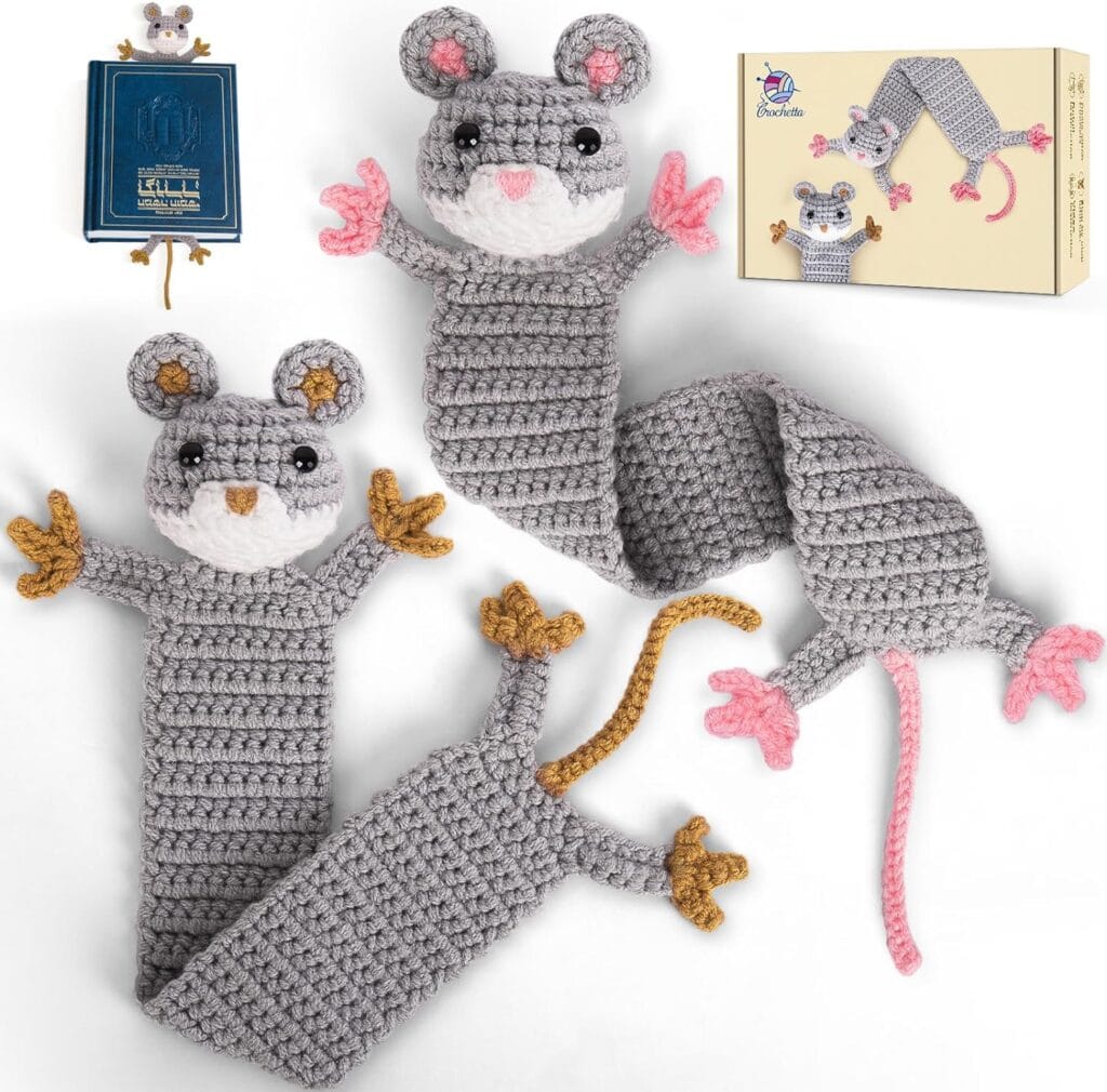 Crochet Book Rat