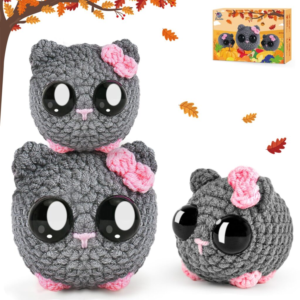 Crochet Hamster Family